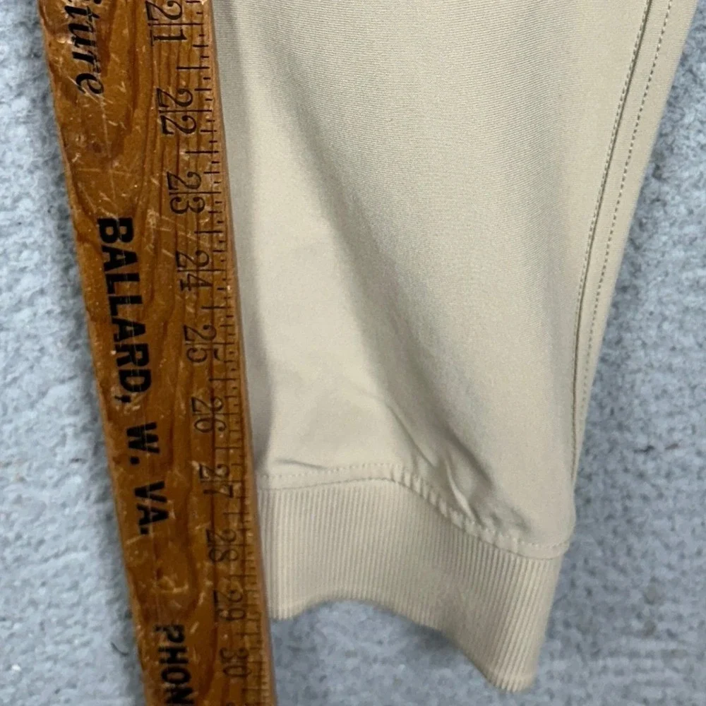 Birddogs Pants Mens Large Tan Athletic Joggers Performance Tapered Drawstring